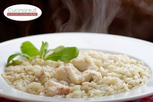 Risotto con Stoccafisso e Prosecco