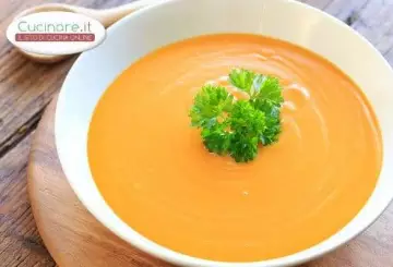 VELLUTATA DI ZUCCA, PERE E CECI