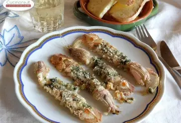 CANOCCHIE GRATINATE AL FORNO