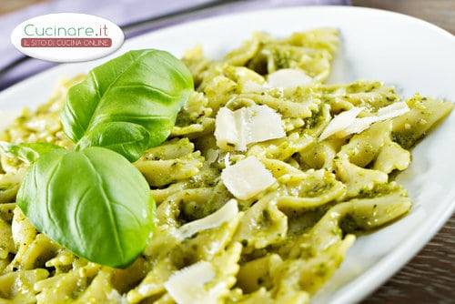 Farfalle al verde piccanti