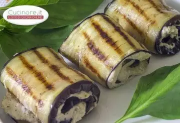 INVOLTINI DI MELANZANE GRIGLIATE