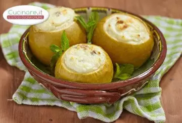MELE AL FORNO CON GORGONZOLA