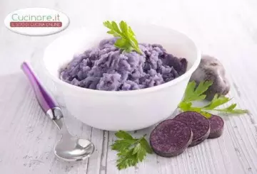 PURÈ DI PATATE VIOLA