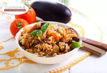 RISO ALLE MELANZANE
