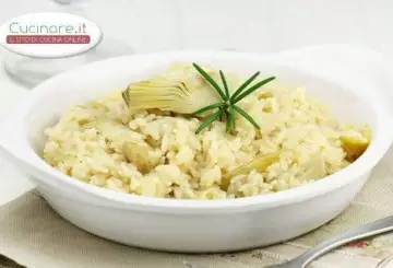 RISOTTO CON CARCIOFI E ROBIOLA