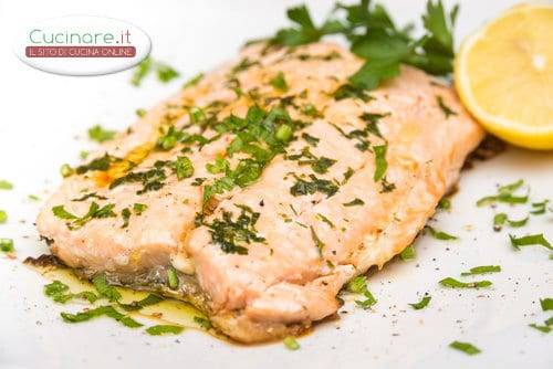 Salmone in Salsa di Mandarini