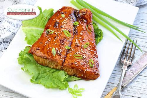 Salmone in Salsa Teriyaki