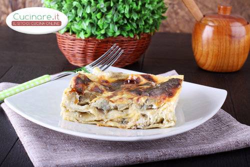 Lasagne Carciofi e Salsiccia