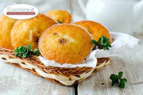 Muffin alla coca cola e gocce di cioccolato