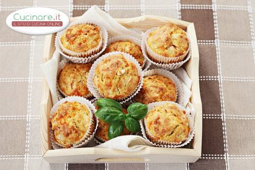 Muffin mortadella e provolone