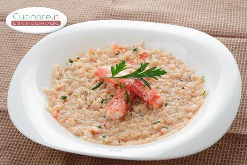 Risotto con Polpa di Granchio