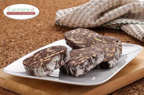 Salame Cocco e Cioccolato: il dolce di Nonna Papera