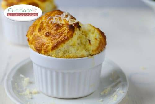 Soufflè di Lenticchie, Besciamella e Gorgonzola