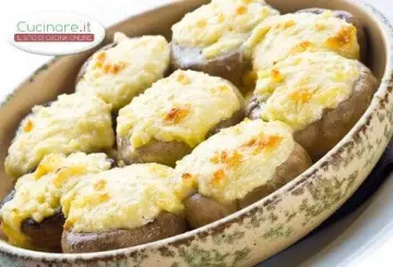 FUNGHI RIPIENI IN TEGAME