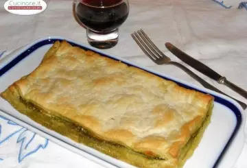 SFOGLIATA RUSTICA AL PESTO GENOVESE
