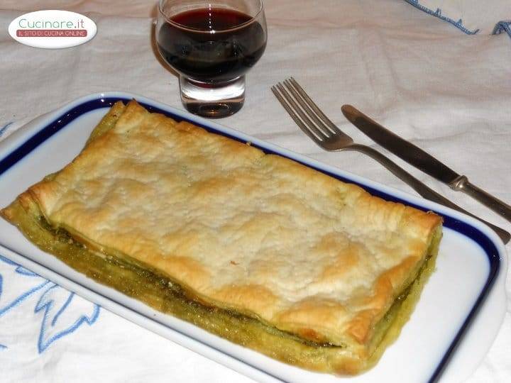 Sfogliata rustica al Pesto Genovese