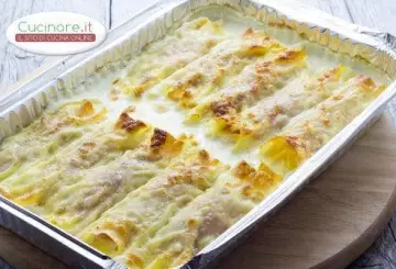 CANNELLONI WURSTEL E RICOTTA