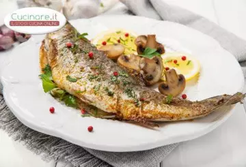 TROTE DORATE CON FUNGHI