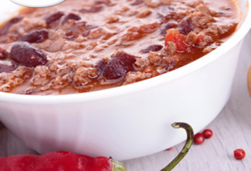 CHILI CON CARNE E FAGIOLI ROSSI