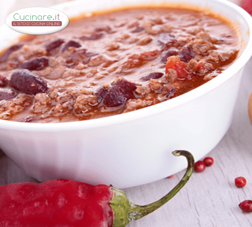 Chili con Carne e Fagioli Rossi