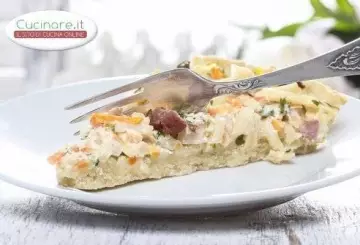 QUICHE LORRAINE CON ZUCCA E SPECK