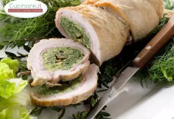 ROLLÈ DI TACCHINO CON BIETOLE E CASTAGNE