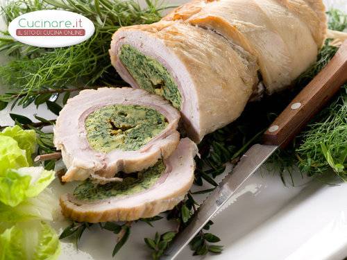 Rollè di Tacchino con Bietole e Castagne