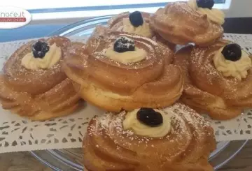 ZEPPOLE DI SAN GIUSEPPE AL FORNO