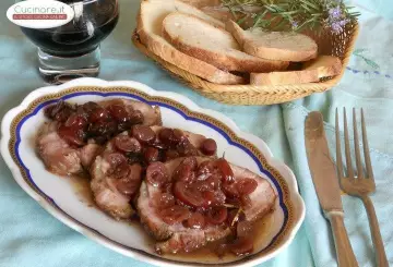ARROSTO DI VITELLO AI MIRTILLI