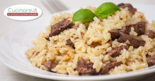 Risotto al Ragù di Fegato di Coniglio