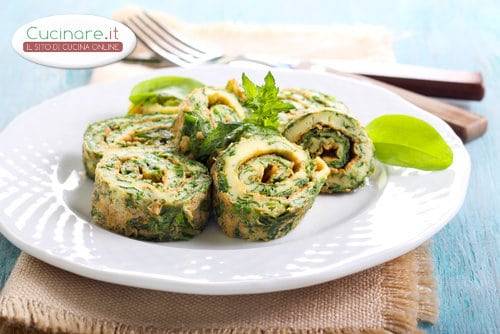 Rotolo di Frittata agli Spinaci