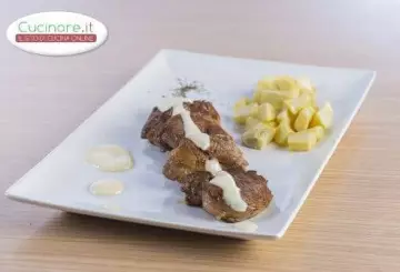 VITELLO CON ACCIUGHE E EMMENTHAL