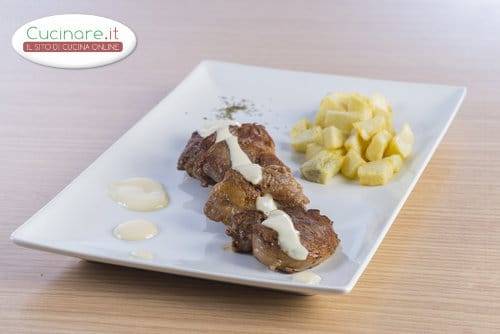 Vitello con Acciughe e Emmenthal