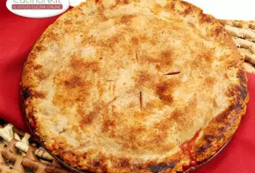 TORTA SALATA CON TROTA AFFUMICATA