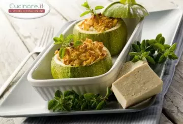 ZUCCHINE RIPIENE VEGANE