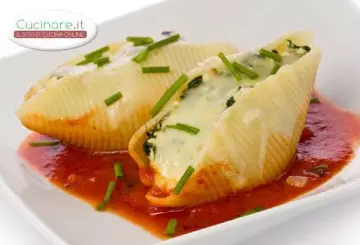 CONCHIGLIONI RIPIENI AI FORMAGGI