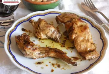 CONIGLIO ARROSTO CON ERBE AROMATICHE