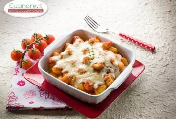 GNOCCHI DI CAROTE CON POMODORO E BESCIAMELLA