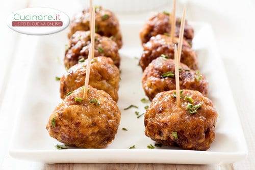 Polpette con Prosciutto Cotto e Philadelphia