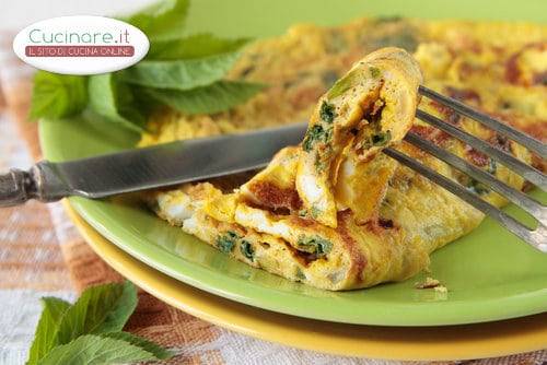 Omelette ai fiori di zucca