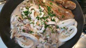 Zuppa di pesce senza fumetto preparazione 2