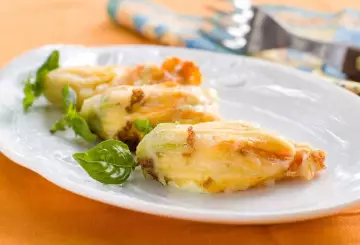 FIORI DI ZUCCA RIPIENI DI PATATE