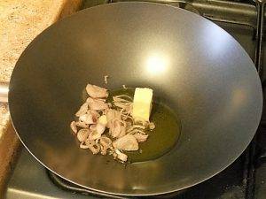 Farfalle al salmone preparazione 0