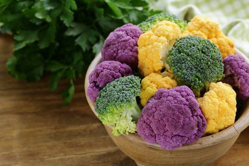 Broccoli o cavoli-broccoli gustosi e nutrienti