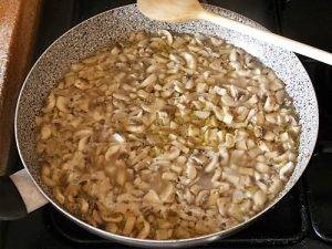 Conchiglioni ripieni di Funghi preparazione 4