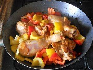 Pollo alla messicana preparazione 9