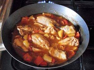 Pollo alla messicana preparazione 10