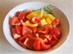 Pollo alla messicana preparazione 2