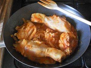 Pollo alla messicana preparazione 7