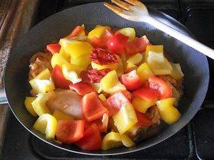 Pollo alla messicana preparazione 8